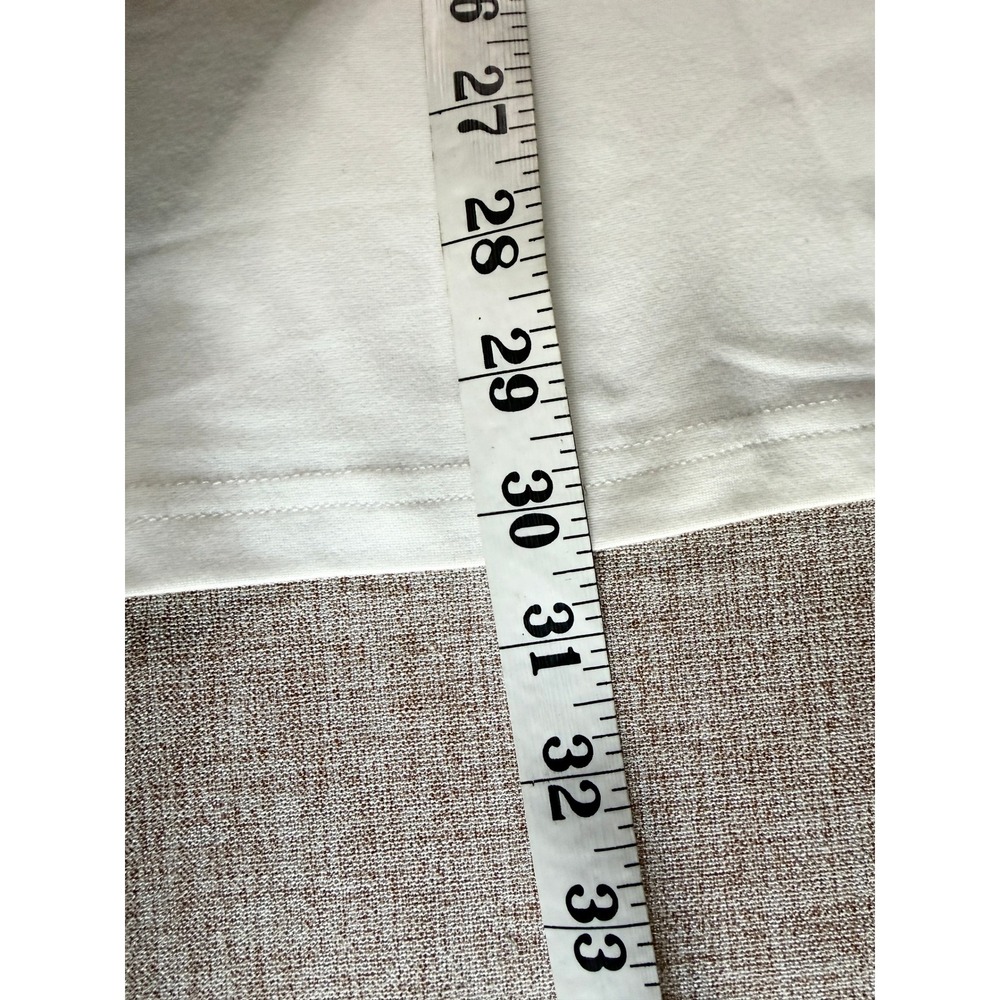 Denim and Pearls Graphic T-Shirt White Plus Size 5XL Short Sleeve Crewneck Tee - Picture 5 of 7